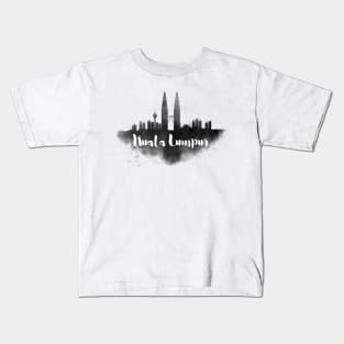 Kuala Lumpur watercolor Kids T-Shirt